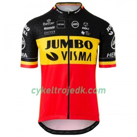 Cykeltrøje 2020 Team Jumbo-Visma Belgien Mesterskaber N001